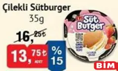 ETİ ÇİLEKLİ SÜT BURGER 35 G